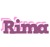 Rima relaxing logo