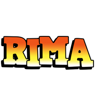 Rima sunset logo