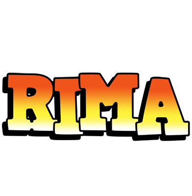 Rima sunset logo