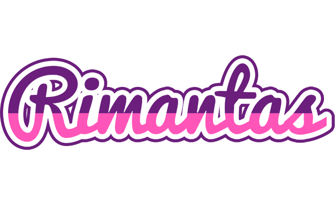 Rimantas cheerful logo
