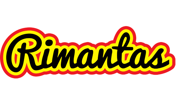 Rimantas flaming logo