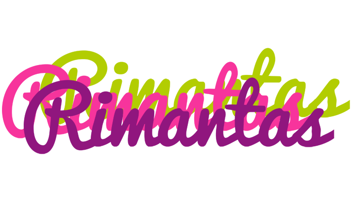 Rimantas flowers logo