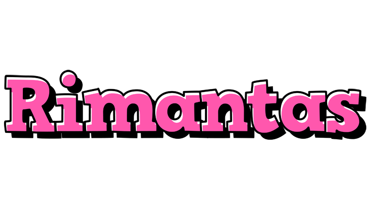 Rimantas girlish logo