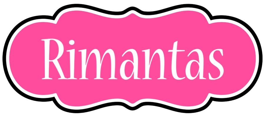 Rimantas invitation logo
