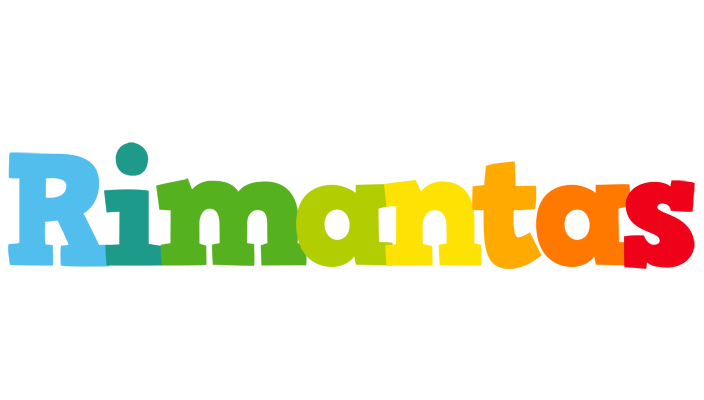Rimantas rainbows logo