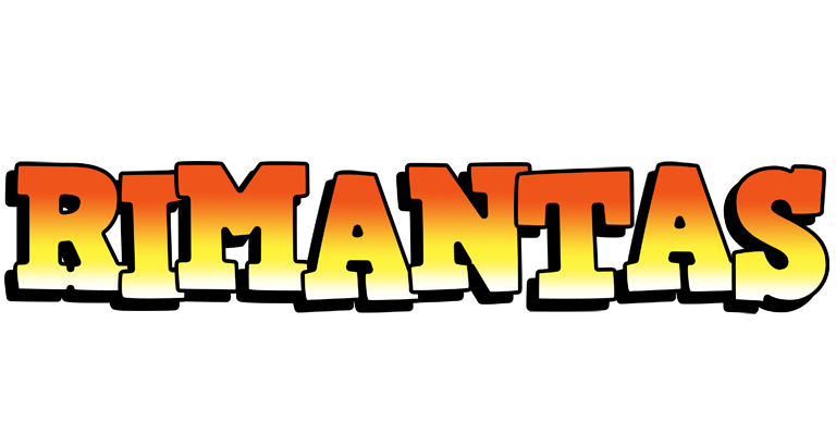 Rimantas sunset logo