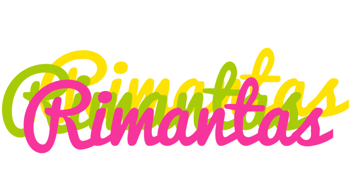 Rimantas sweets logo