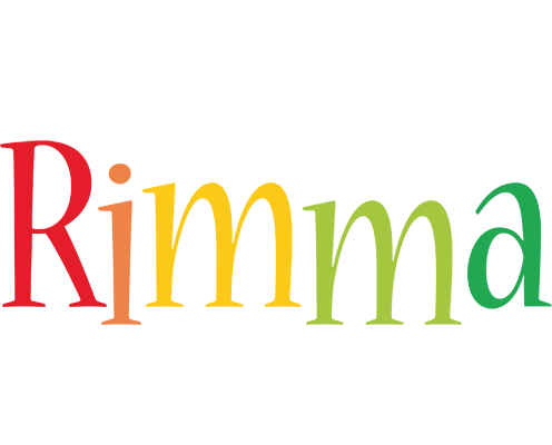 Rimma birthday logo