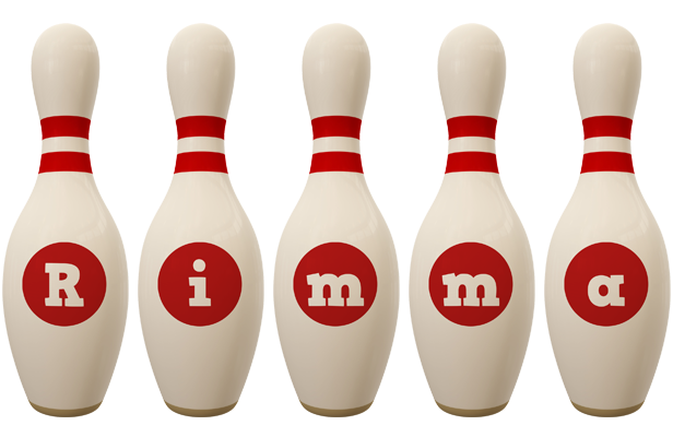 Rimma bowling-pin logo