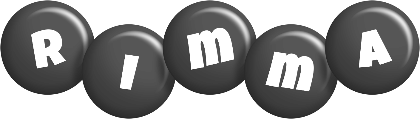 Rimma candy-black logo