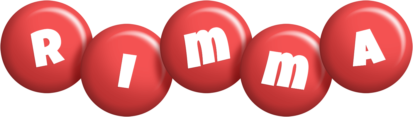 Rimma candy-red logo