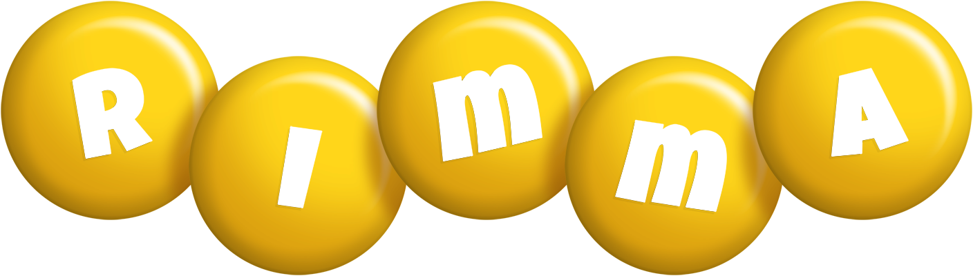 Rimma candy-yellow logo