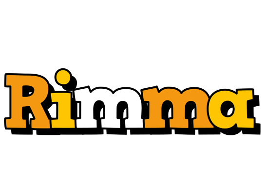 Rimma cartoon logo