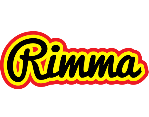 Rimma flaming logo