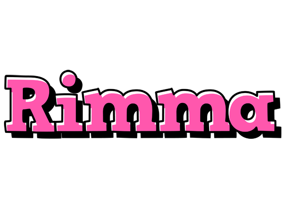 Rimma girlish logo