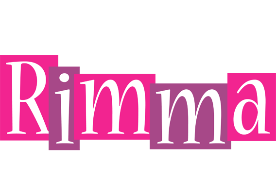 Rimma whine logo