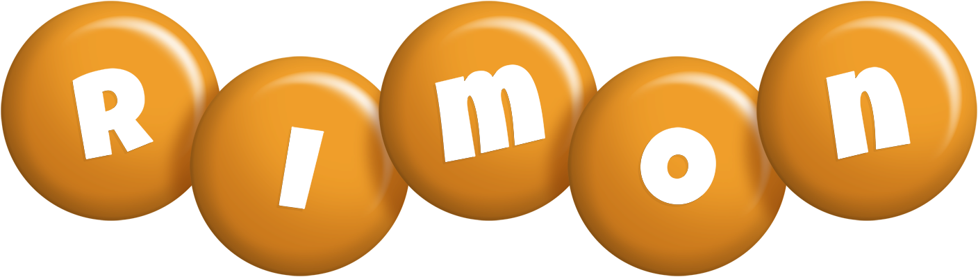Rimon candy-orange logo