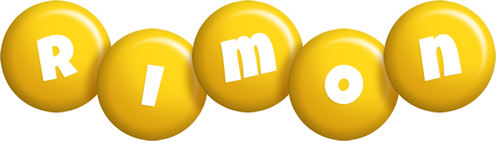 Rimon candy-yellow logo