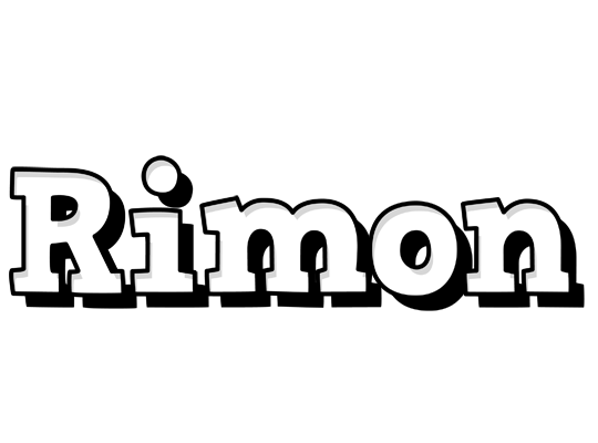 Rimon snowing logo