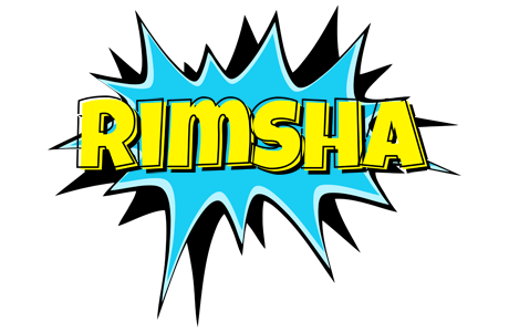 Rimsha amazing logo