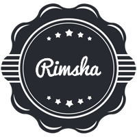 Rimsha badge logo