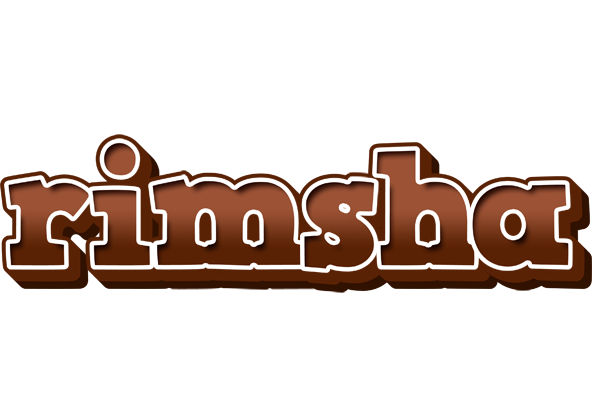 Rimsha brownie logo