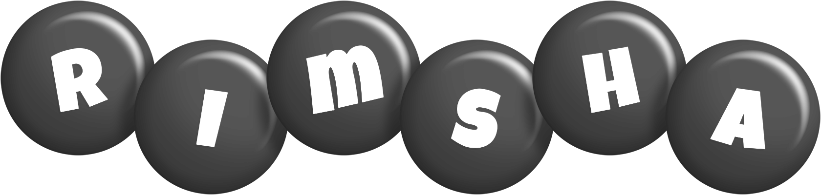Rimsha candy-black logo