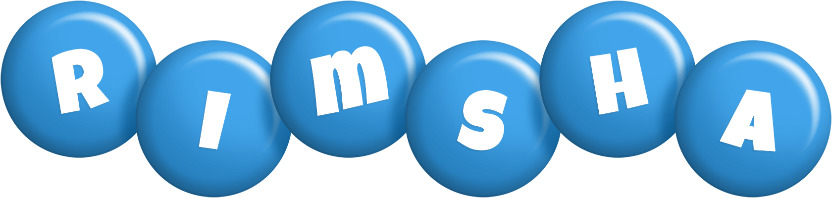 Rimsha candy-blue logo