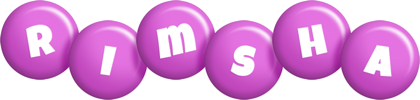 Rimsha candy-purple logo