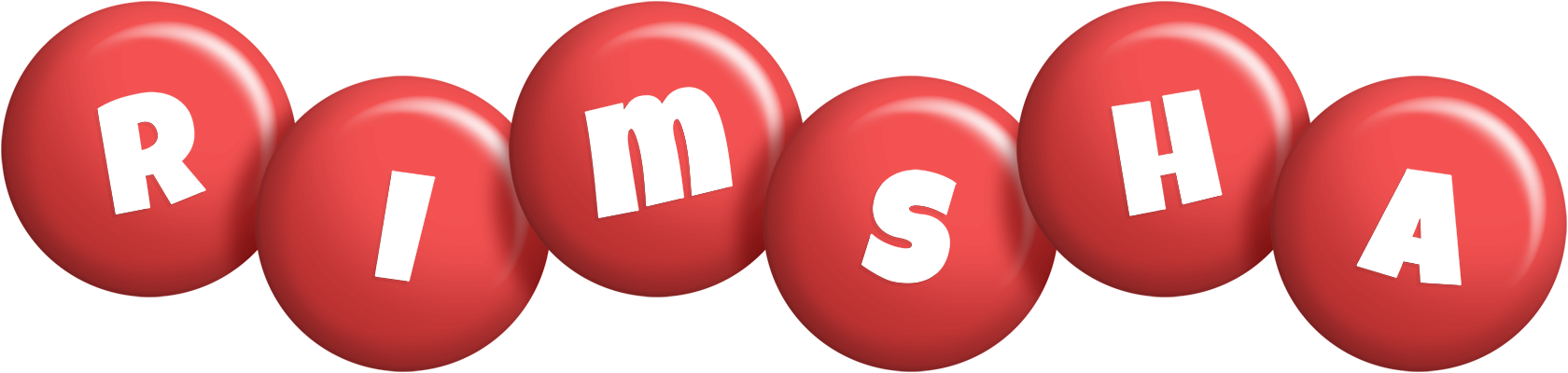 Rimsha candy-red logo