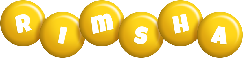 Rimsha candy-yellow logo