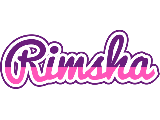 Rimsha cheerful logo