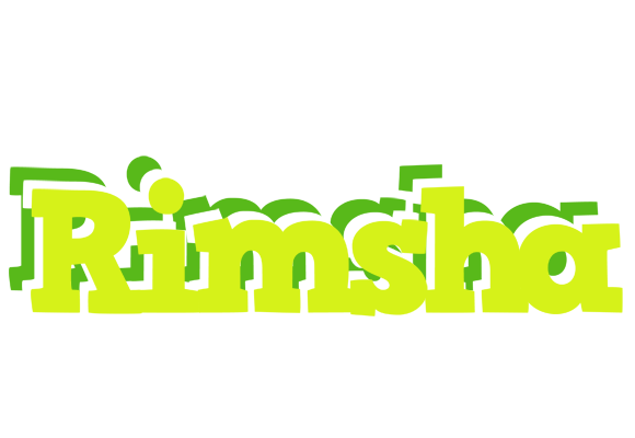 Rimsha citrus logo