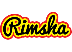 Rimsha flaming logo