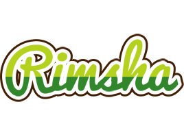 Rimsha golfing logo