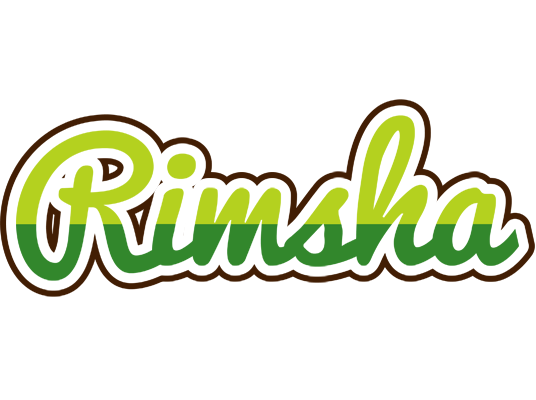 Rimsha golfing logo
