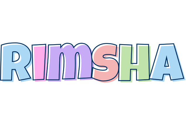 Rimsha pastel logo