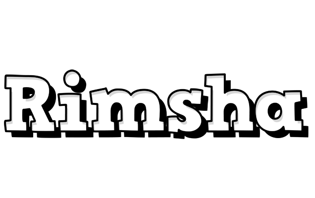Rimsha snowing logo