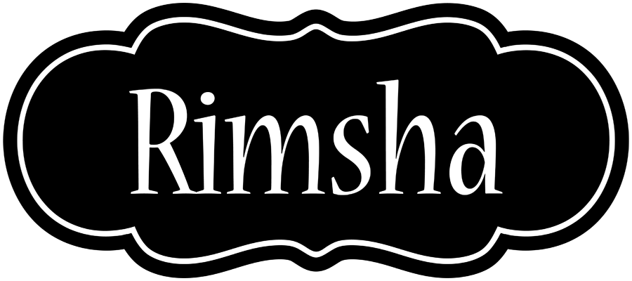 Rimsha welcome logo