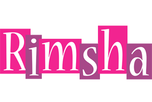 Rimsha whine logo