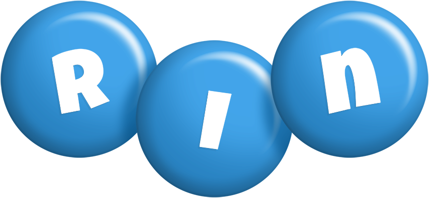 Rin candy-blue logo