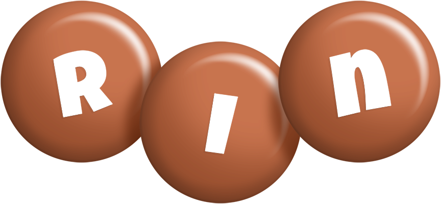 Rin candy-brown logo