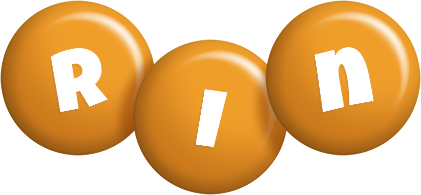 Rin candy-orange logo