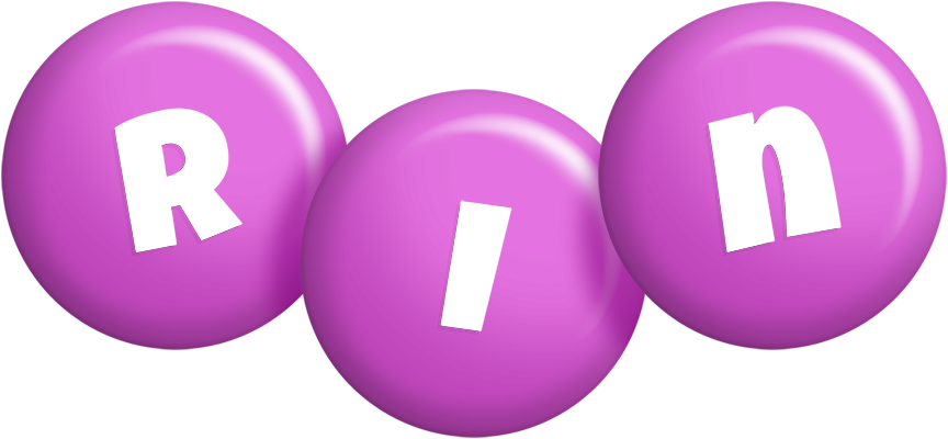 Rin candy-purple logo