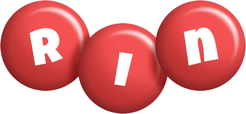 Rin candy-red logo