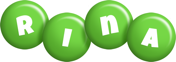 Rina candy-green logo