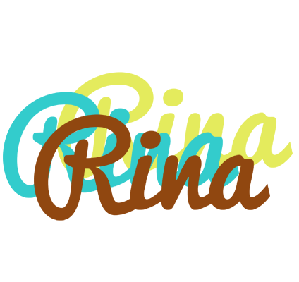 Rina cupcake logo