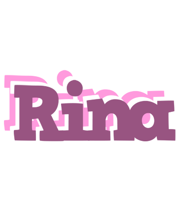 Rina relaxing logo