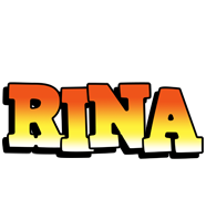 Rina sunset logo