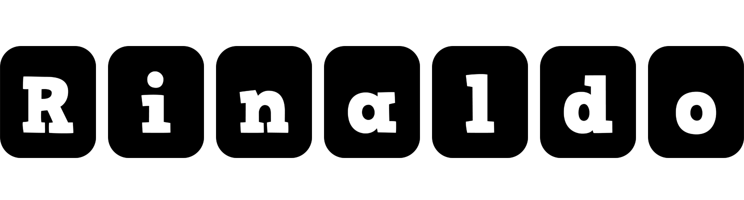 Rinaldo box logo